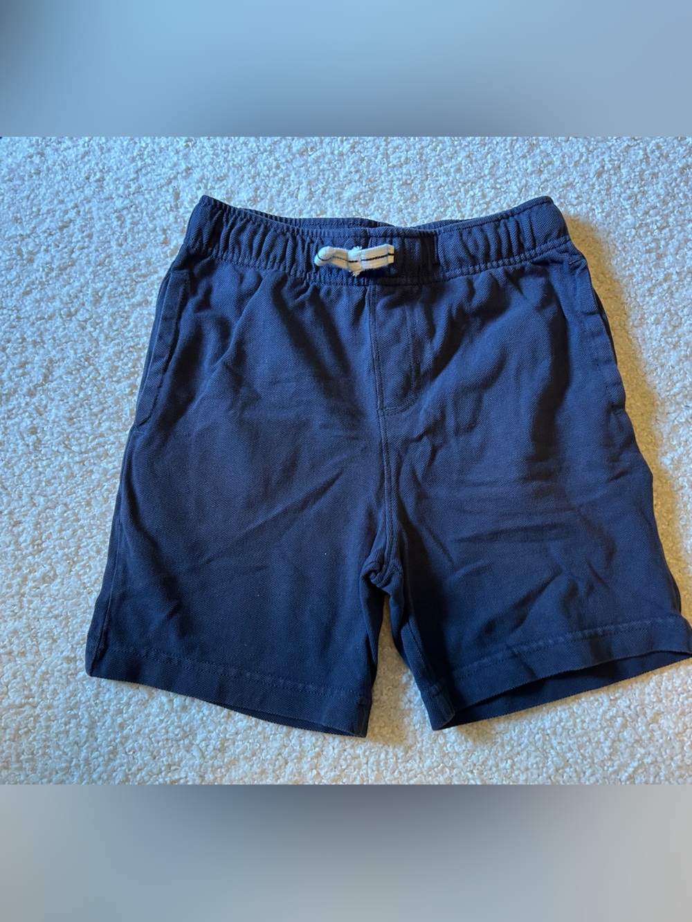 Tommy Bahama Kids Navy Drawstring Shorts with White Tie